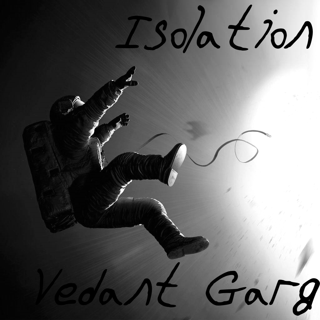 Vedant Garg Isolation Rap Cover Art